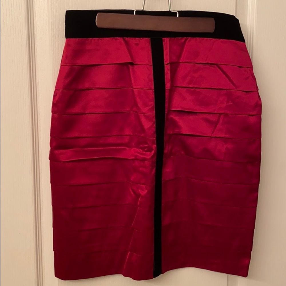 NWT silk Robert Rodriguez pencil skirt